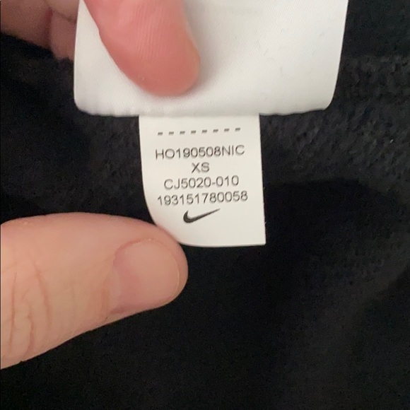 Nike Rally Print Metalic Crew Oversize Sweatshirt - Picture 8 of 8